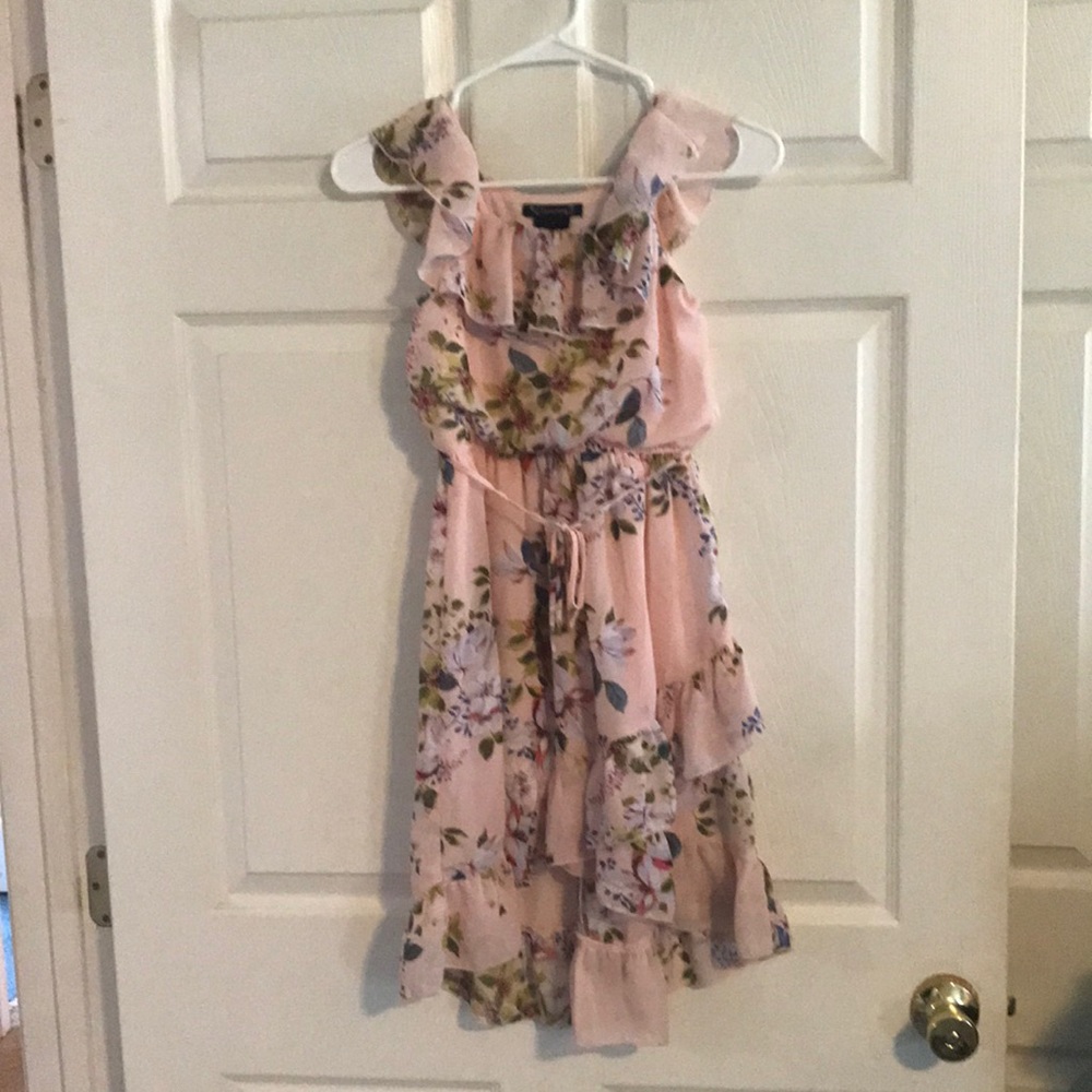 Flowa Ruffle Hi lo dress